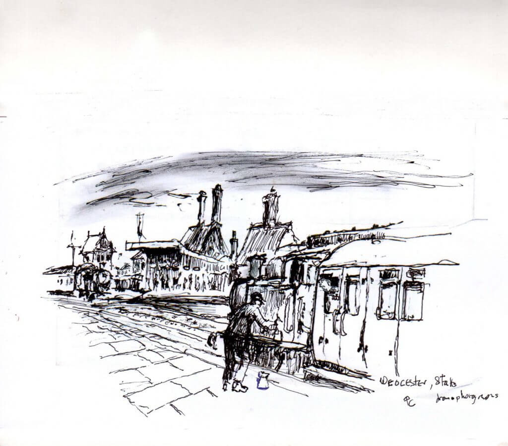 Worcester Station 20's by Patrick Cogswell