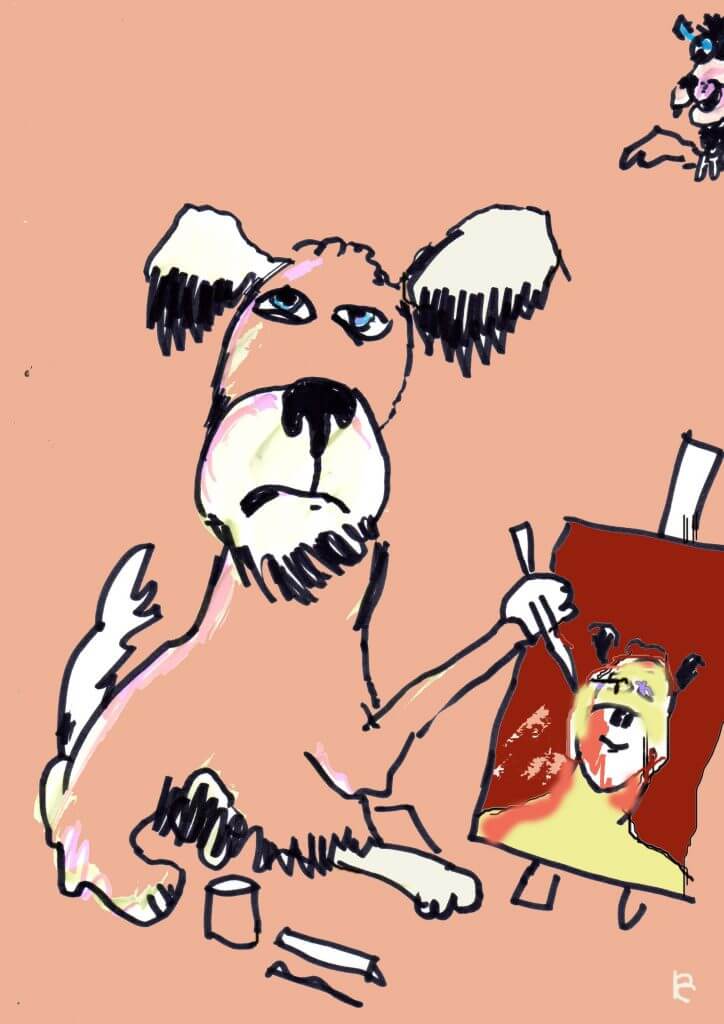 Dog Likeness by Patrick Cogswell