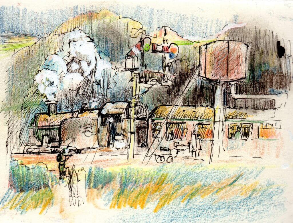Devon Railway by Patrick Cogswell