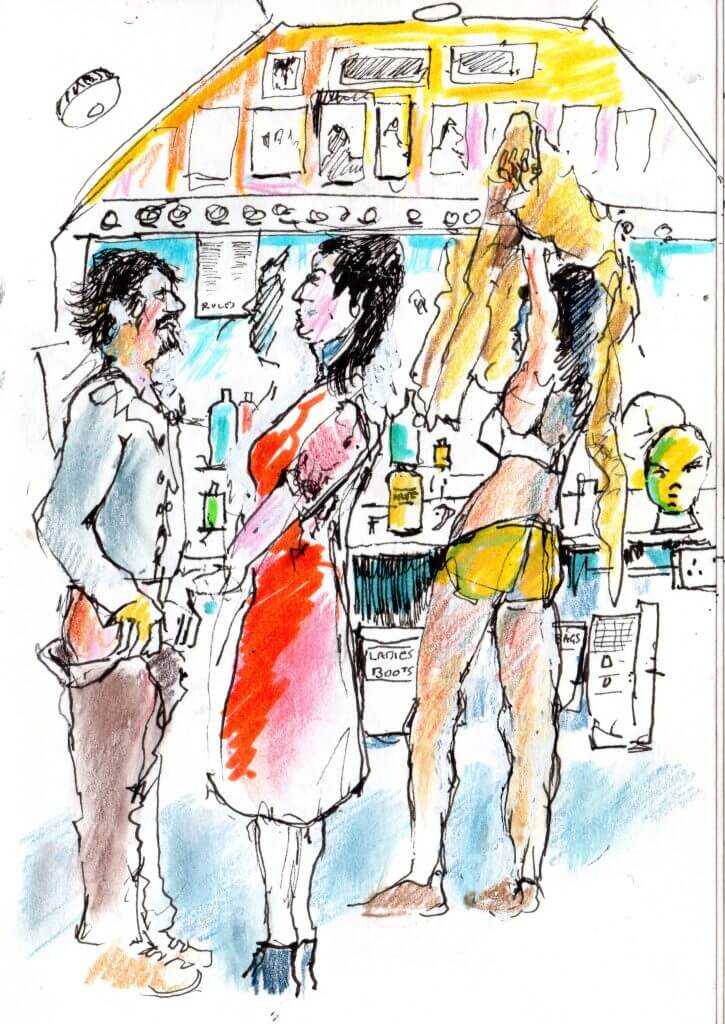 New era dressing room by Patrick Cogswell
